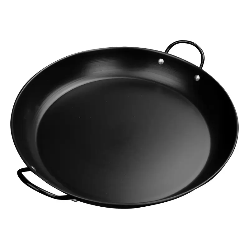 carbon steel flat wok (45 cm)