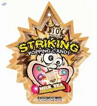 Striking Popping Candy Milk Tea Flavor - 48 pcs