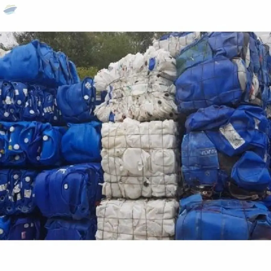 HDPE Blue Drum Scrap
