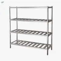Stainless Steel Metal Wire Shelving