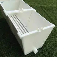 Strawberry Planting Gutter Soiless Growing