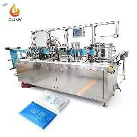 Single 4 Side Seal Wet Wipes Machine
