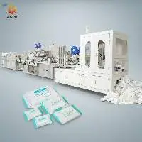 Full-Auto 6 Lanes Wet Wipes Machine