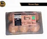 Fresh Brown Organic Healthy Chicken Eggs