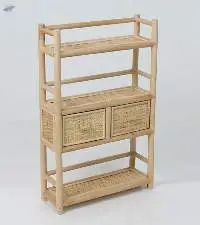 Mutia Rattan Wall Rack