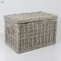 Rattan Square Turnk Box Basket