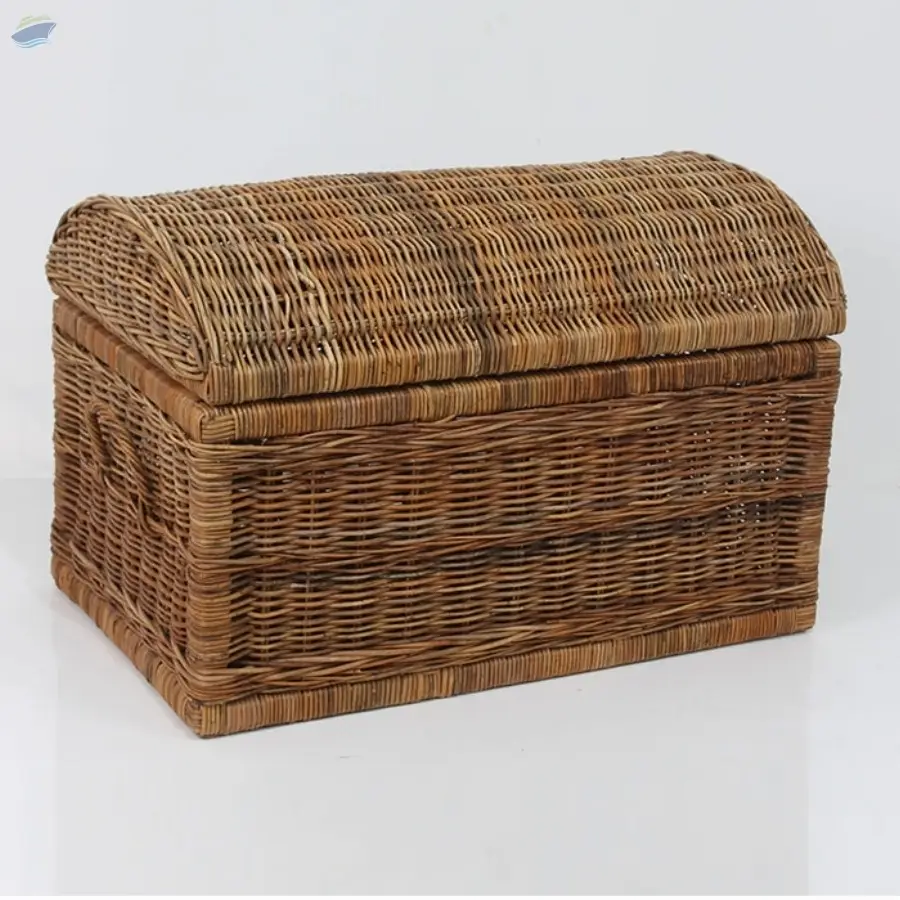 Rattan Pirates Turnk Box Basket