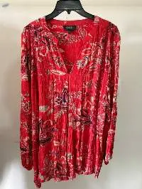 100% Rayon Crepe Printed Ladies Blouse
