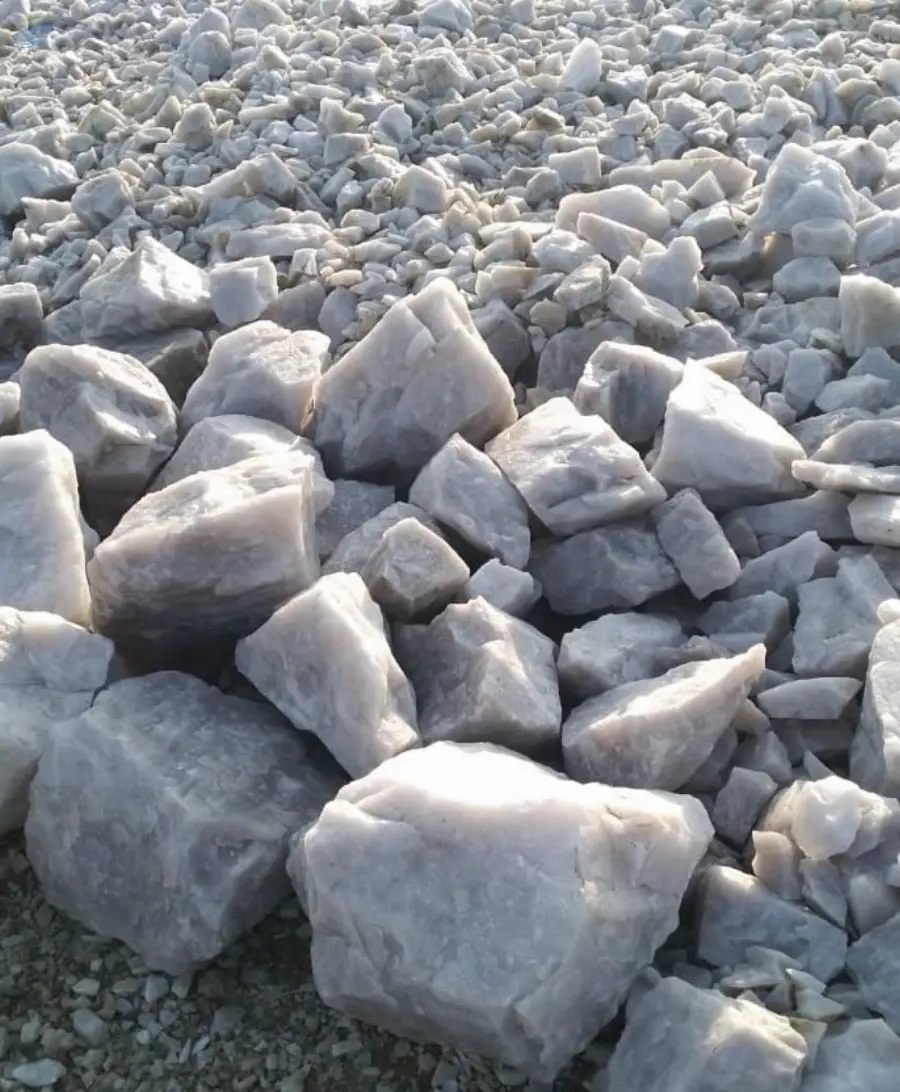 Washed Quartz Lumps