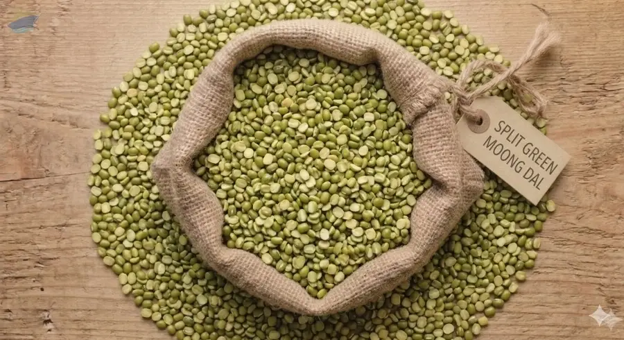 Green Moong Dal Split