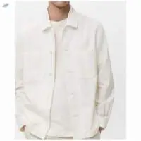 LINEN OVERSHIRT WITH POCKETS