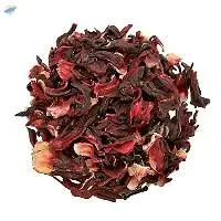 Dried Hibiscus Flowers and Sifting