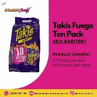 Takis Fuego Ten Pack 7/10/56g