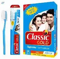 Classic Gold Supreme Hard Manual Toothbrush