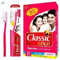 Classic Gold Supreme Soft Toothbrush
