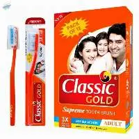 Classic Gold Supreme Medium Manual Toothbrush