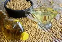 Crude degummed soybean oil