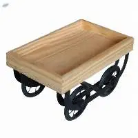 Wooden Thela Serving Tray