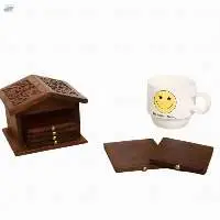 Wooden Tea Coaster
