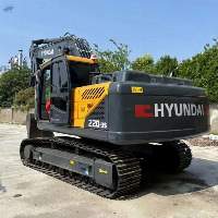 22 Ton Used Hyundai 220 Crawler Excavator