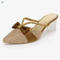 Bow Pointed Toe Heels