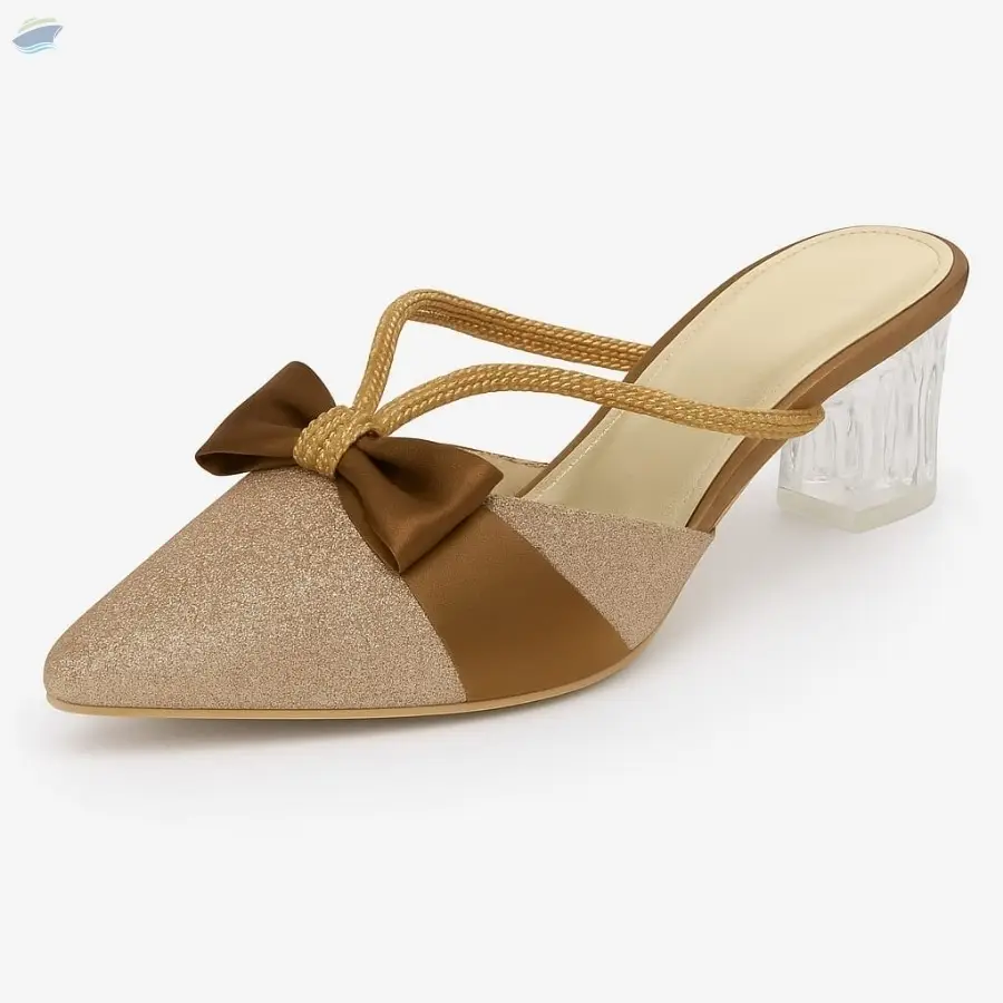 Bow Pointed Toe Heels