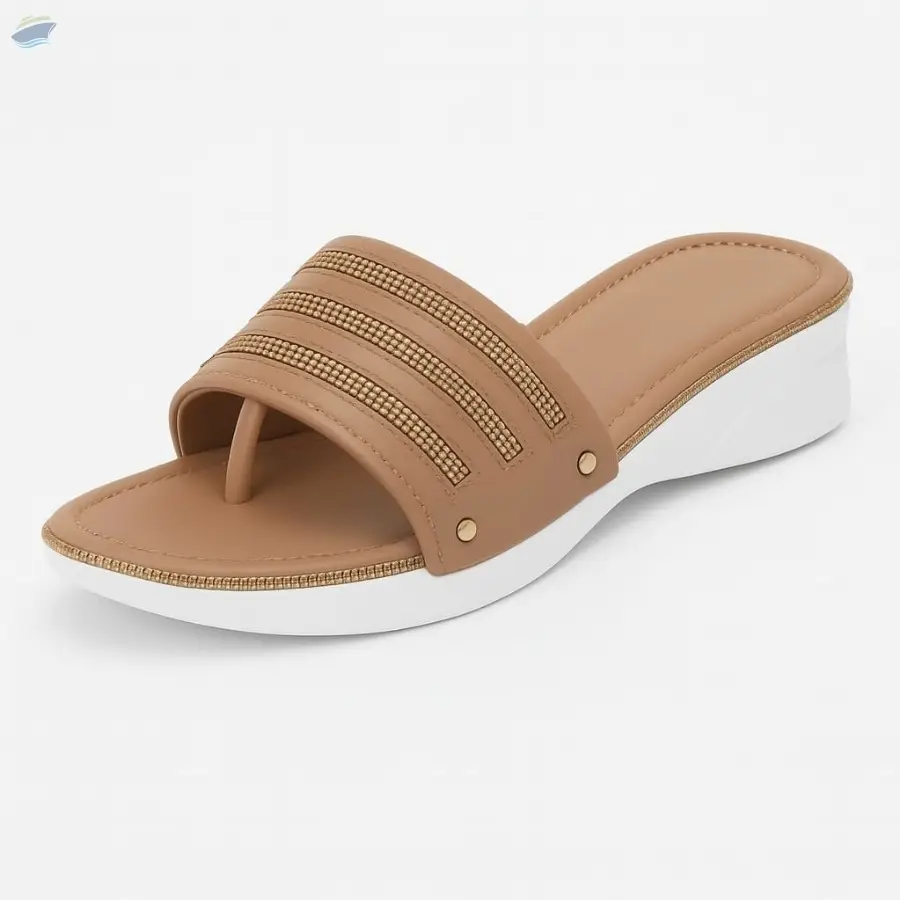 Triple Stripe Sandal