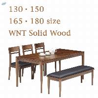 TEIRA WNT Solid Wood Dining Table