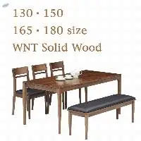 TEIRA WNT Solid Wood Dining Table