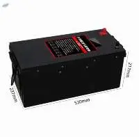 12V 100AH Rechargeable Lithium Battery