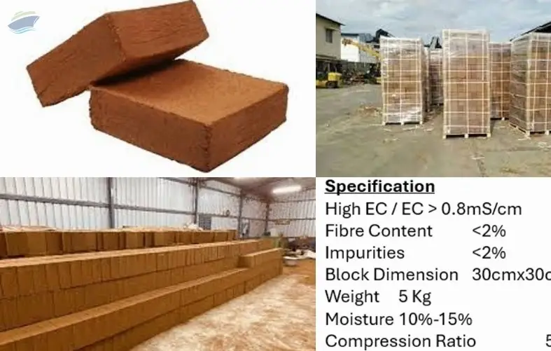 Coco Peat/Pith Block / Coir Fibre