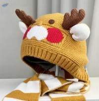 Reindeer Winter Hat for Kids - Christmas