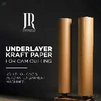 Brown Kraft Underlay Rolls for CNC Cutting