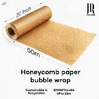 Honeycomb Paper Wrap Roll Eco Kraft