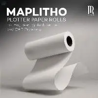 Maplitho Plotter Paper Roll for CAD & Design