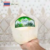Semi-Green Husk Coconuts