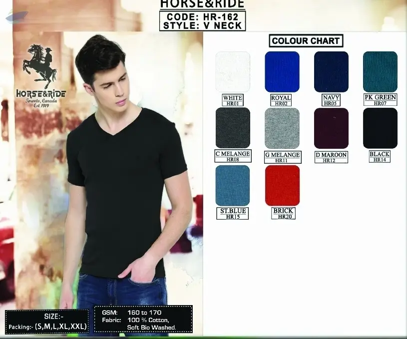 Horse & Ride V Neck
