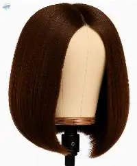 Brown Bob Wig( Human Hair&synthetic Hair)