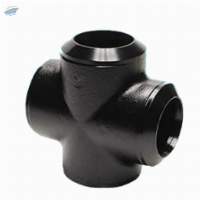 CS Wrought Fitting Buttweld Cross Tee