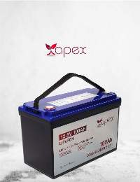 Apex 12.8V 100Ah LiFePO4 Lithium Battery
