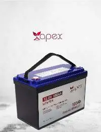 Apex 12.8V 100Ah LiFePO4 Lithium Battery