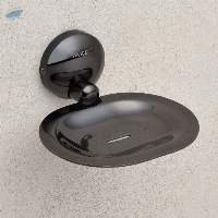 Mercury PVD Black Brass Soap Dish