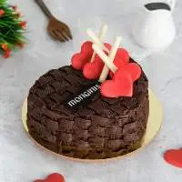 Special Designer Chocolate Red Heart