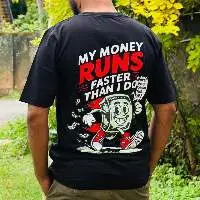 Premium Quality Back Print Crew Neck T-Shirt