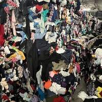 Baled Mixed Clothes