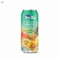 SunSip Mixed Fruit Juice with Pulps 490ml OEM