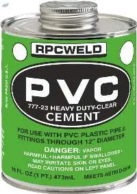 PVC Cement Medium Bodied - Clear
