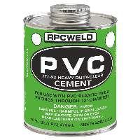 PVC Cement - Medium Bodied - Clear