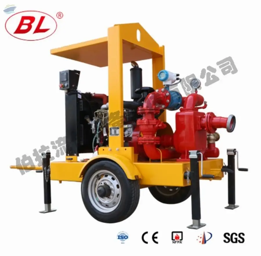ZBCY150-200-15 Mobile silent diesel pump