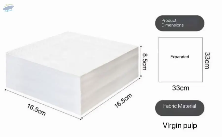 Customizable Napkin Tissue